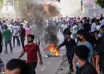 बांगलादेशात आरक्षणाविरोधात हिंसाचारात 39 ठार; सरकारी मुख्यालय आगीत खाक