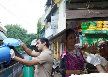 खासदाराचा धनंजय महाडिक यांचा मुलगा बनला कचरा वेचक कर्मचारी, कोल्हापूरकरांना केलं आवाहन