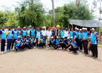 पोलीस आयुक्तालयाच्या वर्धापन दिनानिमित्त CP चषक क्रिकेट स्पर्धा