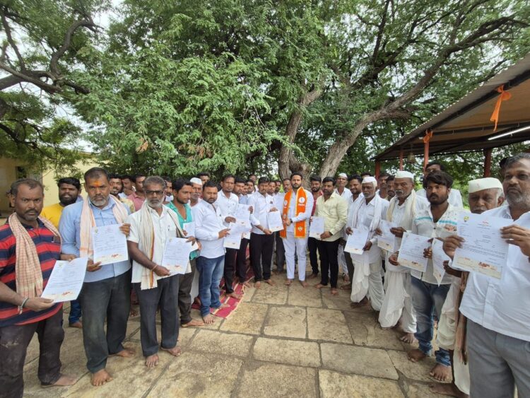 अमर पाटील यांनी निवडणुकीचे रणशिंग फुंकले; गावभेट दौरा,शाखा उद्घाटनाचा धडाका