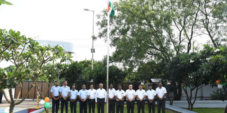 प्रिसिजन कंपनीमध्ये ७८ वा स्वातंत्र दिन उत्सहात साजरा