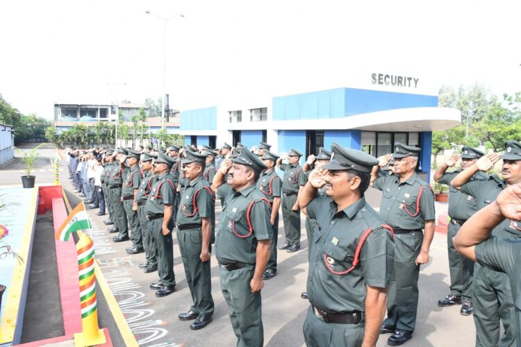 प्रिसिजन कंपनीमध्ये ७८ वा स्वातंत्र दिन उत्सहात साजरा