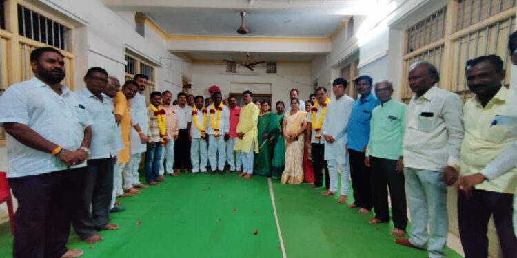 विजापूर रोड मध्यवर्ती गणेशोत्सव मंडळाच्या अध्यक्षपदी अण्णाप्पा सत्तबुर यांची निवड..
