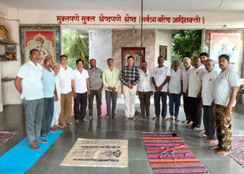 श्री संत मुक्ताई मंदिरात ध्यान साधना शिबीर संपन्न