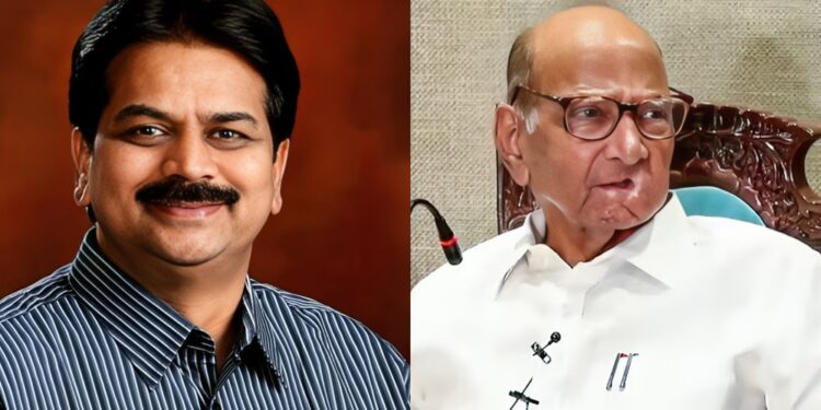 तुतारी हाती घेण्याची चर्चा सुरु असतानाच आज हर्षवर्धन पाटील आणि शरद पवारांची भेट