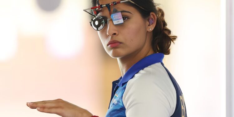 मनू भाकरचं हॅटट्रिकचं स्वप्न अधुरं, 25 मीटर नेमबाजीत चौथ्या क्रमांकावर मानावं लागलं समाधान!