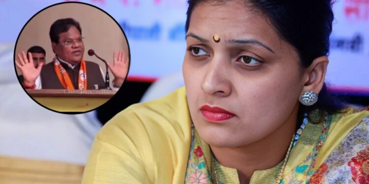 तानाजी सावंत तुम्हाला म्हशीचे इंजेक्शन देण्यासाठी डॉक्टर पाठवते : रुपाली ठोंबरे पाटील