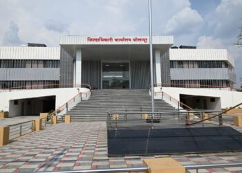 नवीन जिल्हाधिकारी कार्यालयात मुख्य शासकीय ध्वजारोहण होणार