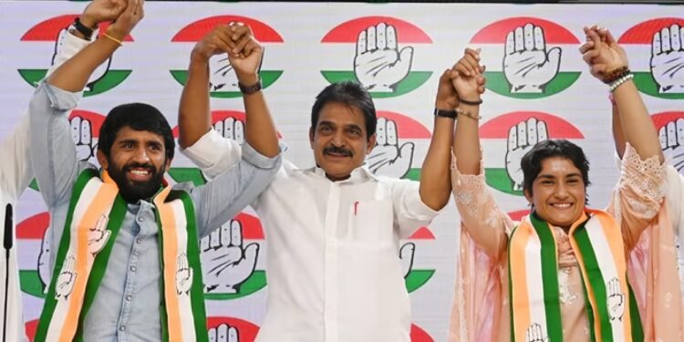 विनेश फोगाट विधानसभेच्या मैदानात, काँग्रेसकडून तिकीट जाहीर