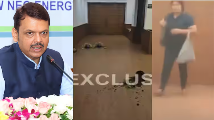 देवेंद्र फडणवीसांविरोधात अज्ञात महिलेचा असंतोष; मंत्रालयातील कार्यालयाची केली तोडफोड…