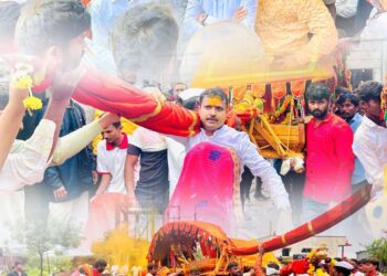 आनंद नगर मद्रे गावची यात्रा म्हणजे संस्कृती, परंपरा आणि सर्वधर्म समभावाचा संदेश – संतोष पवार