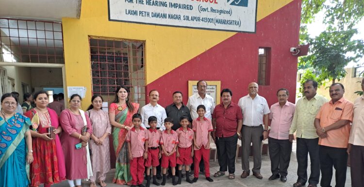 दिव्यंग विद्यार्थ्याना कार्यकुशल् करण्याचे काम महान- पोलीस अधिक्षक अतुल कुलकर्णी