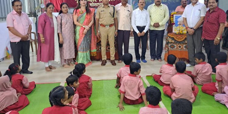 दिव्यंग विद्यार्थ्याना कार्यकुशल् करण्याचे काम महान- पोलीस अधिक्षक अतुल कुलकर्णी