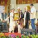 Awarded Jeevan Gaurav Award dedicated to H.B.P.Bhagwat Maharaj Chaware of Pandharpur
