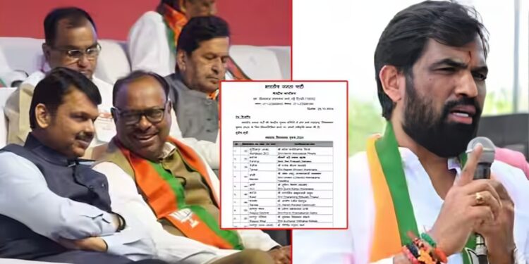 भाजपची २५ उमेदवारांची तिसरी यादी जाहीर; माळशिरमधून राम सातपुतेंना पुन्हा संधी