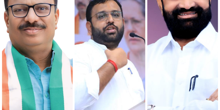 अखेर दिलीप माने यांना काँग्रेसने दिली दक्षिण सोलापूरची उमेदवारी… भगीरथ भालके यांना पंढरपूरची उमेदवारी