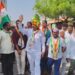 प्रभाग अकरा मध्ये घुमला तुतारीचा आवाज, ठिकठिकाणी औक्षण करून महेश कोठे यांचे जोरदार स्वागत