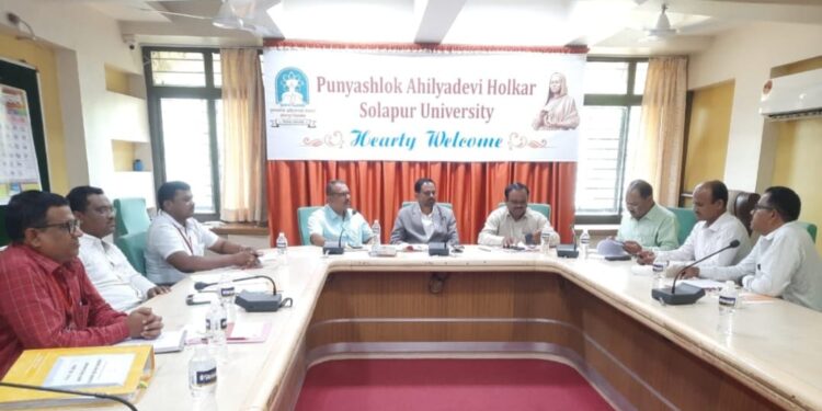 सोलापूर विद्यापीठामध्ये ‘स्वराज्य रक्षक, छत्रपती संभाजी महाराज अध्यासन केंद्राची स्थापना’