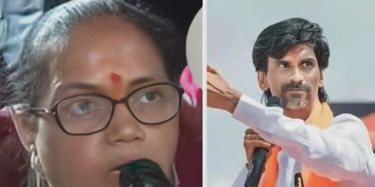 मीही 96 कुळी मराठा आहे…असे म्हणत मंजली वाल्मिक कराड यांनी मनोज जरांगे पाटील यांच्यावर हल्लाबोल केला…
