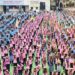 उमाबाई श्राविका विद्यालय व कनिष्ठ महाविद्यालयात जागतिक योग दिन उत्साहात साजरा