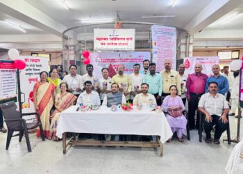 छत्रपती शिवाजी महाराज सर्वोपचार रुग्णालयात शतकवीर रक्तदात्यांचा झाला सन्मान