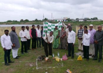 शिरापूर स्मशानभूमी येथे बालाजी अमाईन्सच्या CSR निधीतून विकास