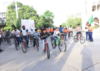 जागतिक पर्यावरण आणि सायकल दिनानिमित साइकल रॅलीचे आयोजन…