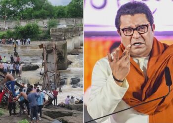 इंद्रायणी पूल दुर्घटनेवरुन राज ठाकरेंनी उपस्थित केला सवाल…