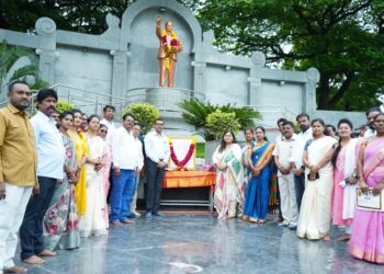राजर्षी शाहू महाराज यांची जयंती उत्साहात साजरी