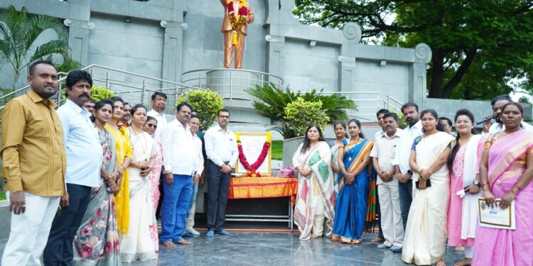 राजर्षी शाहू महाराज यांची जयंती उत्साहात साजरी