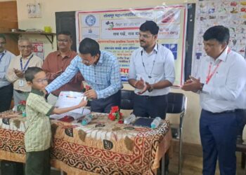 सोलापूर महापालिकेत विशेष गरजांच्या ३५७ विद्यार्थ्यांसाठी दृष्टी मूल्यमापन शिबिर यशस्वीपणे पार पडले…
