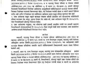 पहा करमाळा समितीची प्रारूप प्रभाग रचना –
