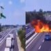विमान अपघातांची मालिका सुरुच;इटलीमधील महामार्गावर एक अल्ट्रालाईट विमान कोसळले..