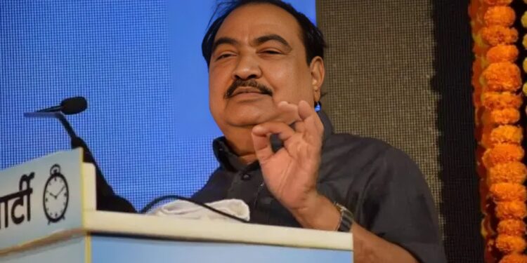 जावयाला पुण्यात रेव्ह पार्टीतून अटक; राजकीय हेतू असल्याचा एकनाथ खडसेंचा गंभीर आरोप…
