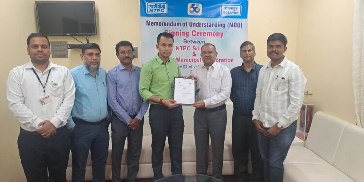 NTPC सोलापूरकडून CSR अंतर्गत महात्मा गांधी प्राणी संग्रहालयासाठी 2.79 कोटींचा करार…