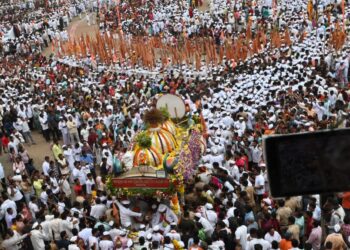 जगद्गुरू संत तुकाराम महाराज पालखीचे सोलापूर जिल्ह्यात आगमन…