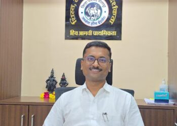 झेडपीच्या ग्रामपंचायत विभागाचे उपमुख्य कार्यकारी अधिकारी भुजबळ यांनी स्वीकारला पदभार..