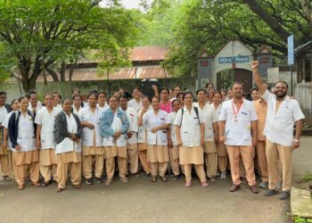 आजपासून परिचारिका संवर्गातील कर्मचाऱ्यांचे कामबंद आंदोलन..