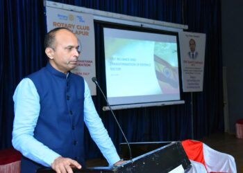 संरक्षण उत्पादनात भारत 70 टक्के आत्मनिर्भर – सुशील गायकवाड