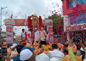 पद्मशाली समाजाचे कुलदैवत मार्कंडेय महामुनींचा रथोत्सव भक्तीभावातमार्कंडेय मंदिरात विविध धार्मिक विधी; दर्शनासाठी गर्दी