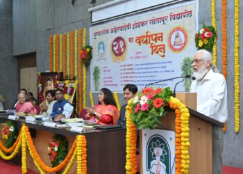 शिक्षणाचा उपयोग नोकरीसाठी नव्हे तर देशाच्या उन्नतीसाठी करा: डॉ. अनिल सहस्त्रबुद्धे