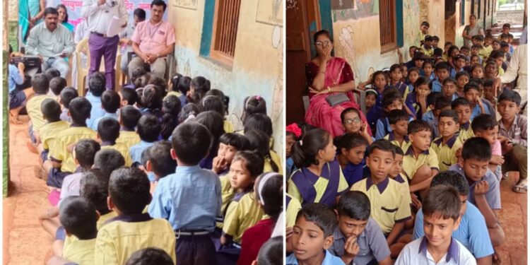 “जागतिक डास दिवस “निमित्त जि. प. प्राथमिक शाळा, अनगर येथे आरोग्य शिक्षण