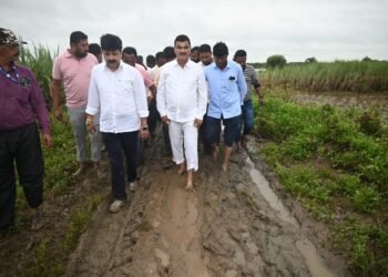 जिल्ह्यातील शेतकऱ्यांना ऑगस्टमधील मदत मंजूर, सप्टेंबर महिन्याची नुकसान भरपाई लवकरच देणार-कृषी मंत्री दत्तात्रय भरणे