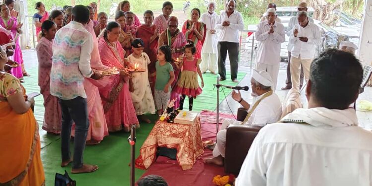 पूरग्रस्तांन बद्दल सद्भावना ठेवावी – ह.भ.प.सुधाकर महाराज इंगळे ।