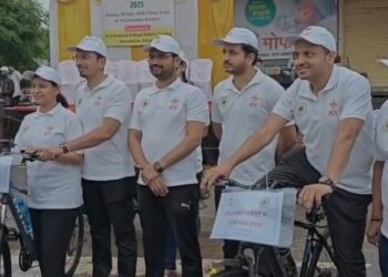 जागतिक हृदय दिनानिमित्त एसीएस सायक्लोथॉन उत्साहात