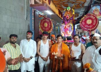 कुलस्वामिनी रूपाभवानी मंदिरात नवरात्रोत्सवाची सांगता…