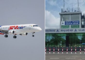 स्टार एअर सोलापूरहून मुंबईसाठी उड्डाणे सुरू करणार..