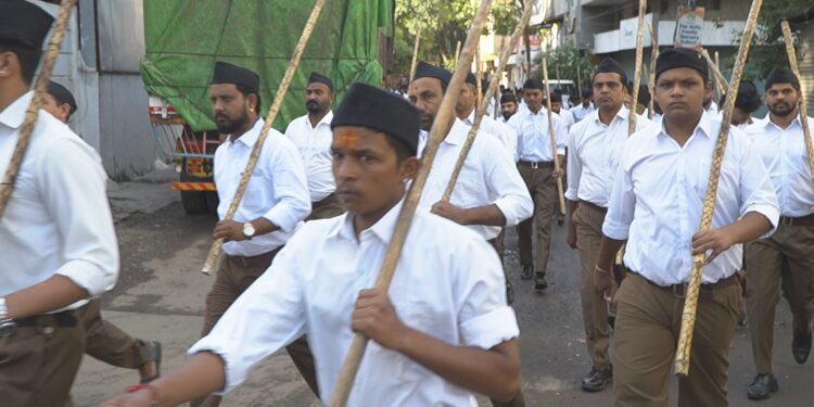 पथसंचलनातून दिसली संघासाधना व राष्ट्रभक्तीची प्रेरणा…