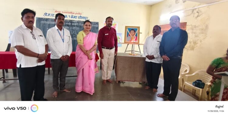 सोलापूर मनपाच्या 25 शाळेत ‘सुंदर हस्ताक्षर प्रशिक्षण / कार्यशाळा’ सपन्न…