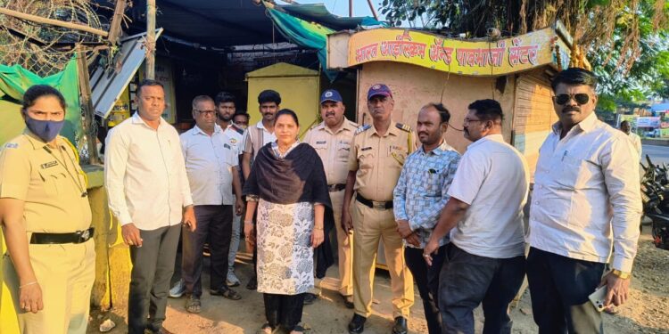 सोलापूर महानगर पालिकेकडून विमानतळ परिसरातील सर्वेक्षण सुरु….